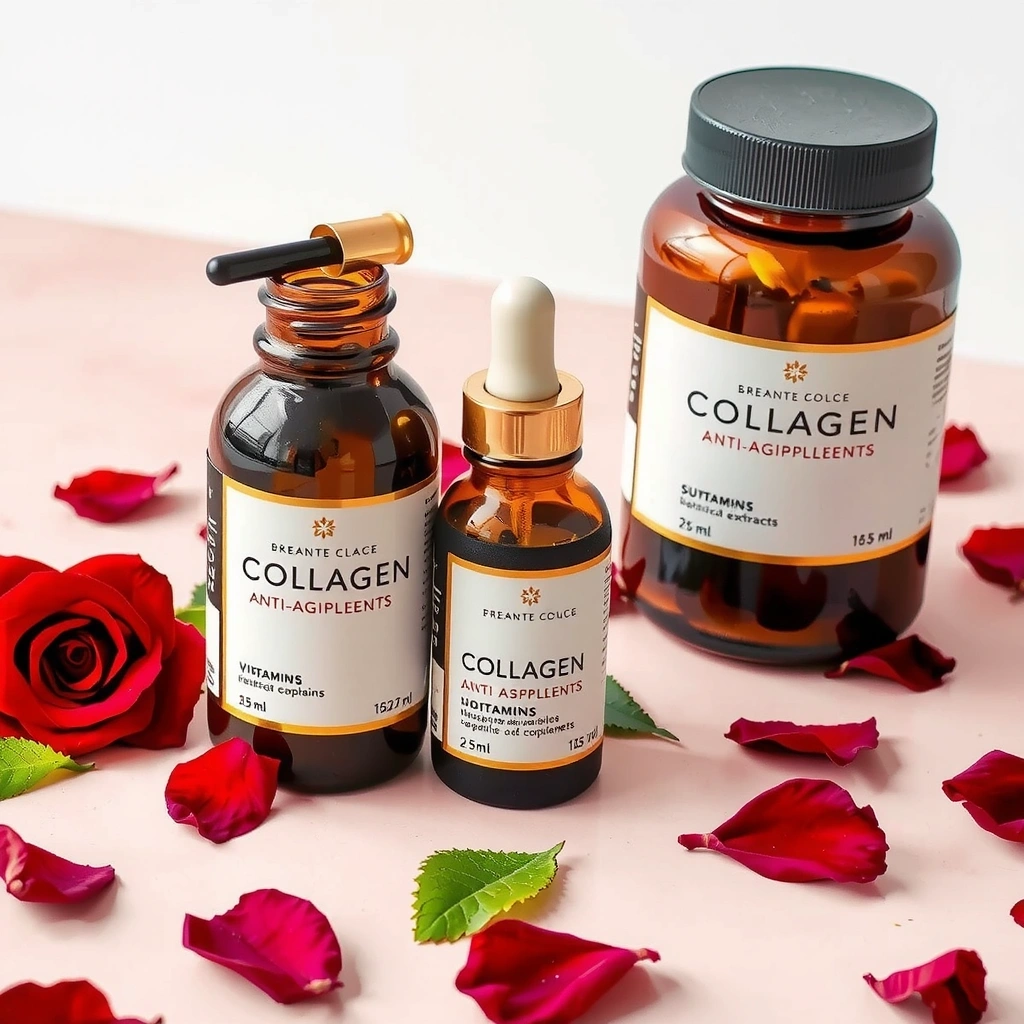 Female Anti-Aging Supplements Collection